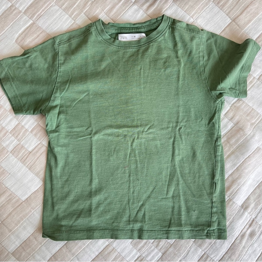 Zara Green Short Sleeve Tee